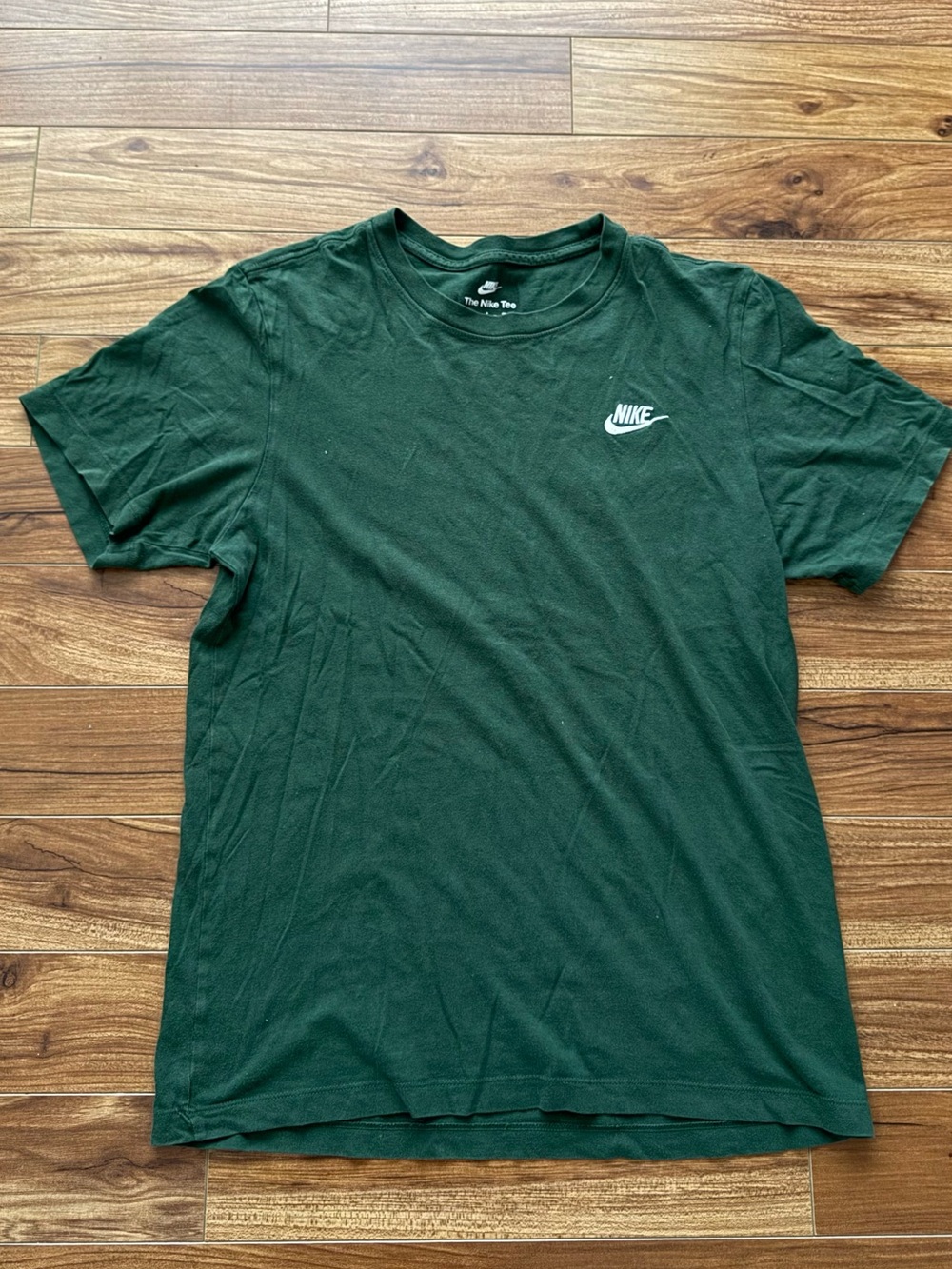 Nike Men's Forest Green The Nike Tee Crewneck T-Shirt Size Small